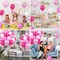 12-Inch Pink Balloons – Hot Pink, Pastel & Metallic Pink/White Latex Balloons